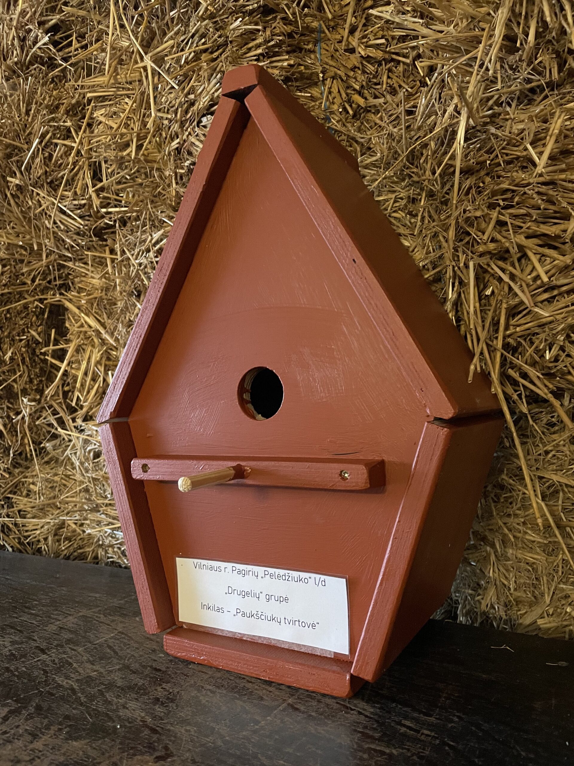 Vilniaus r. Pagirių lopšelio-darželio „Pelėdžiukai”, „Drugelių” grupės inkilas - Image 2