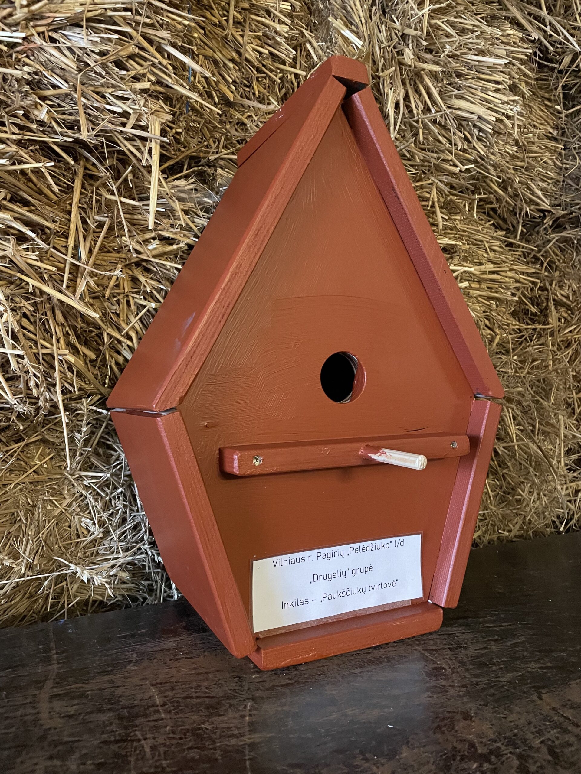 Vilniaus r. Pagirių lopšelio-darželio „Pelėdžiukai”, „Drugelių” grupės inkilas - Image 3