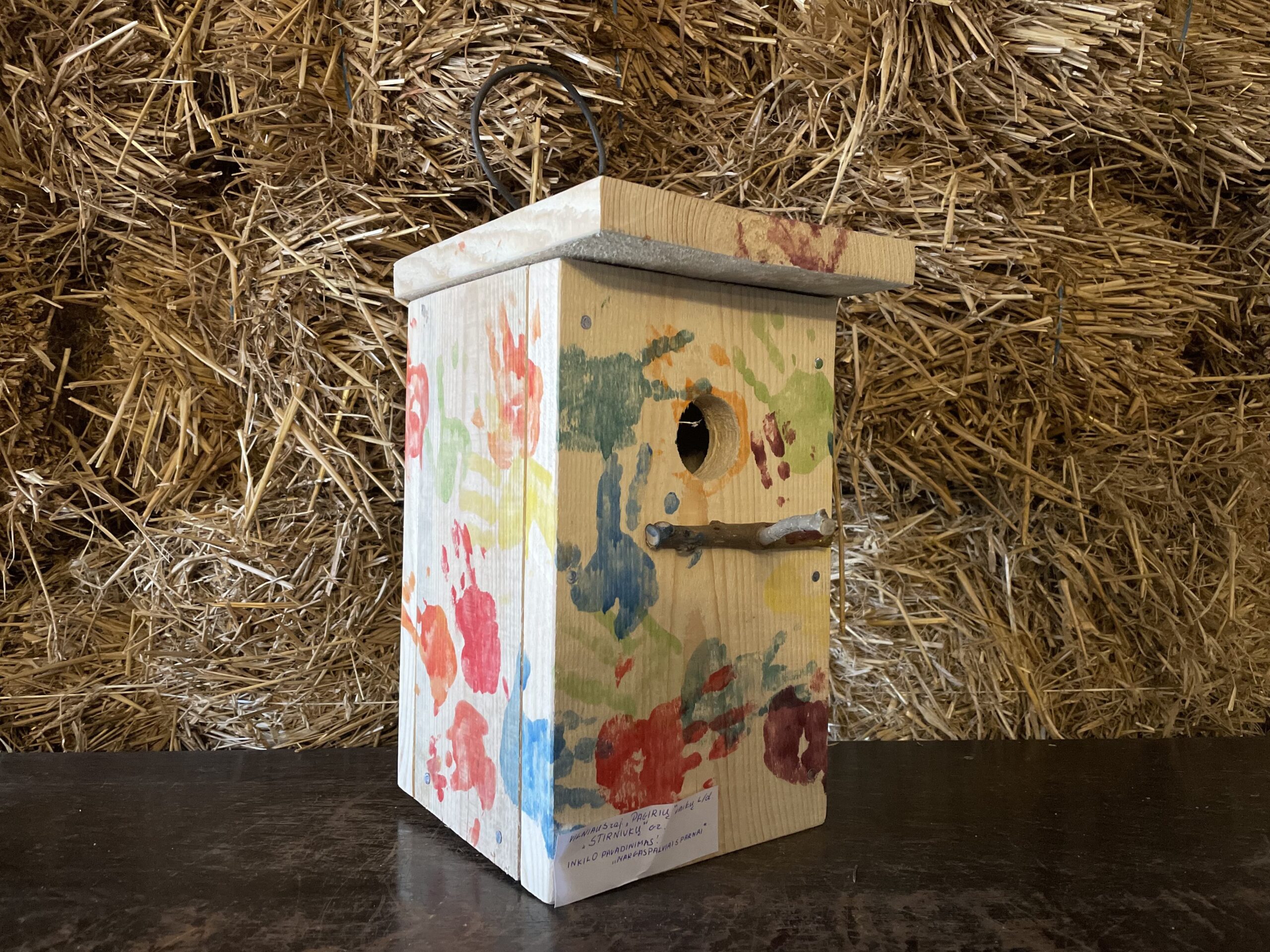 Vilniaus r. Pagirių lopšelio-darželio „Pelėdžiukas”, „Stirniukų” grupės inkilas - Image 3