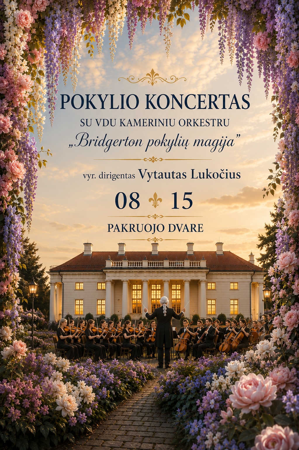 DIDŽIOJO VASAROS KONCERTO BILIETAS 8.15